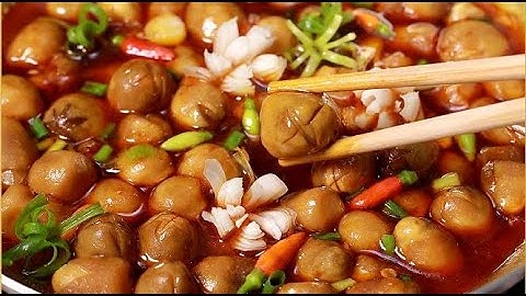 Cách Nấu Món Nấm Rơm Kho Chay dễ làm người lớn trẻ nhỏ đều thích ăn