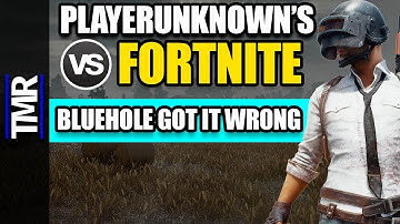 PlayerUnknown’s Battlegrounds vs Fortnite Battle Royale: Bluehole Got It Wrong