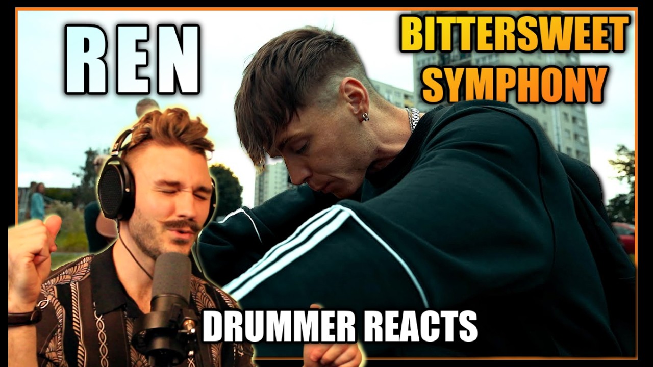 Ren - "Bittersweet Symphony" (Live) | Drummer Reacts bekijken op YouTube Ren - "Bittersweet Symphony" (Live) | Drummer Reacts bekijken op YouTube