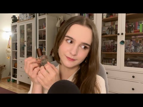 [ASMR] 유리 태핑 & 한국어와 프랑스어 속삭임 수다 (한글자막)