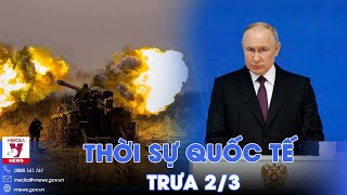 Thời sự Quốc tế trưa 2\/3.Lộ ghi âm Đức thảo luận kế hoạch đánh bom cầu Crimea;TT Putin tuyên bố nóng