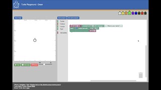 Displaying Text in the Turtle drawing area.
