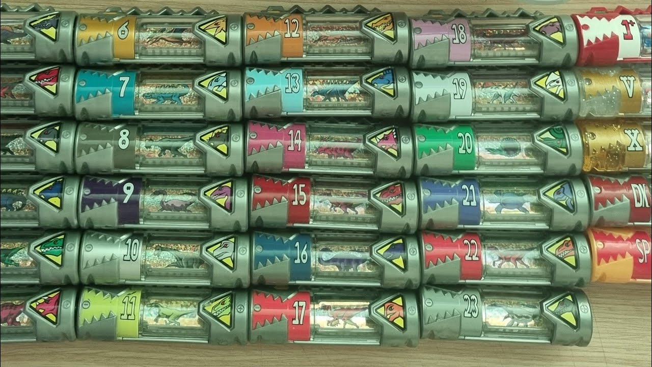 [파워레인저 다이노포스]가브티라 드 카니발 모든 다이노셀 사운드/[Zyuden Sentai Kyoryuger]GabuTyra De Carnival soud all Zyudenchi