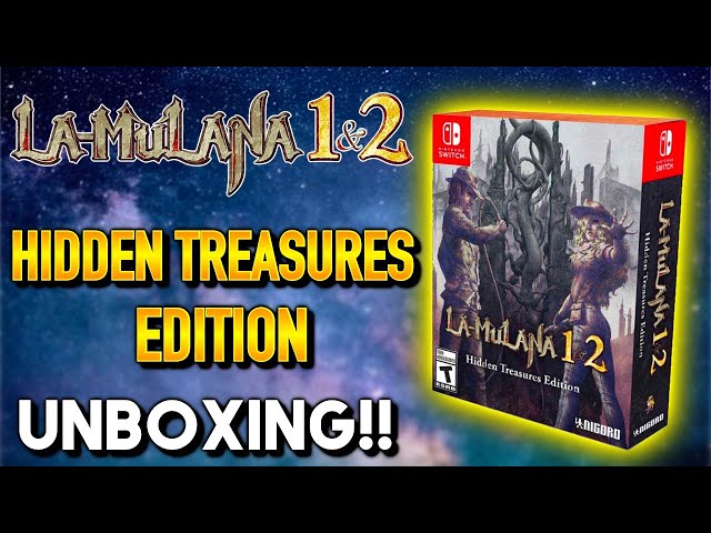 【新品未開封】Switch LA-MULANA 1 & 2 ラ・ムラーナ LA-MULANA 1 and 2: Hidden Treasures Edition - Nintendo