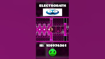 ELECTROBATH 😱| Geometry Dash 2.2 #shorts #geometrydash