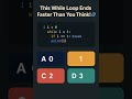 This While Loop Ends Faster Than You Think! 🔁💡 #pythonshorts #coding #learntocode #codingchallenge
