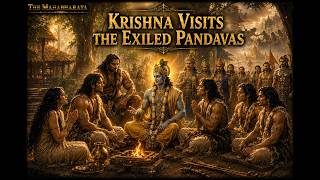 #77 | Krishna Visits the Exiled Pandavas | Mahabharata Audiobook | Vana Parva (Book 3)