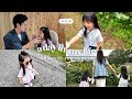 【vlog】我が家の夏休みの1日🍉/姉妹とひまわり畑🌻/お出かけ…