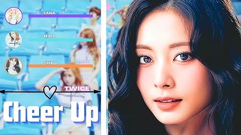 HOW SHOULD TWICE (트와이스) SING CHEER UP (LINE REDISTRIBUTION)