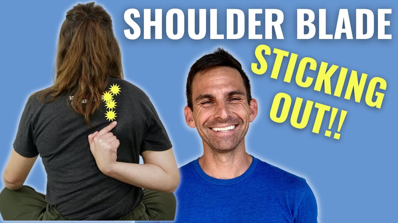 How to Reduce Scapular Winging (Shoulder Blade Sticking Out) YouTube