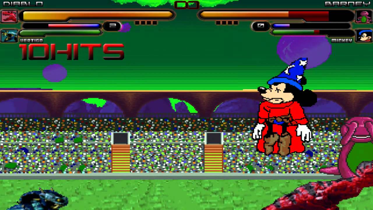 Themattalocalypse Random Mugen Battle 012 Diablo Vertigo Vs