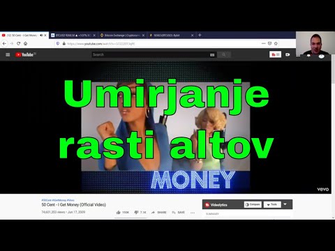 Kriptovaluta: Umirjanje rasti altov