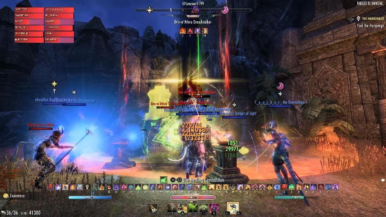 The Elder Scrolls Online - VMOL - No Death Achievement - Arcanist DPS ...