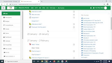 Using the Masomo portal (masomo.kyu.ac.ke)