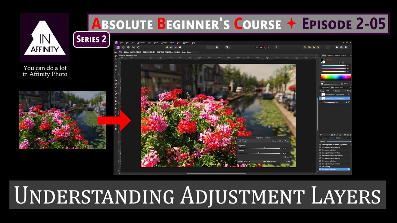 Affinity Photo Absolute Beginner's Course Series 2: Episode 5 ...