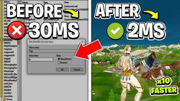 🔧How to Reduce Input Delay in Fortnite C5 S1! ✅ (FASTER Response Time & Lower Input Lag)