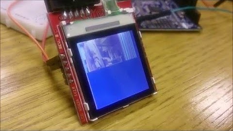 COE 306: Project Part 2 (CmuCam3, xbee, LCD)