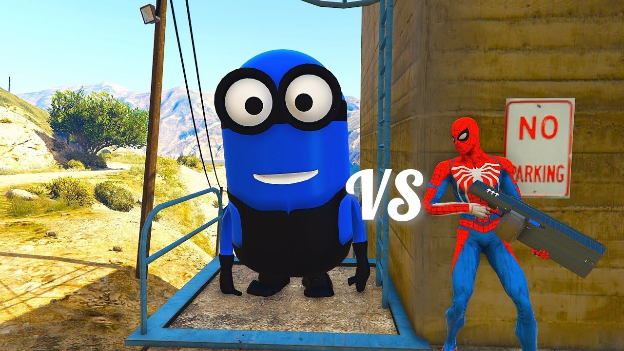 Superhero Story Mode 🎬 Spider-Man vs Minions | GTA 5