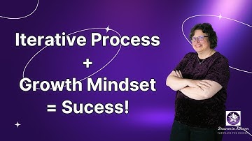 Iterative Process + Growth Mindset = SUCCESS!