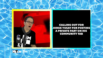 Calling Out For @JorgeYusay For Posting A Private Part On His Community Tab