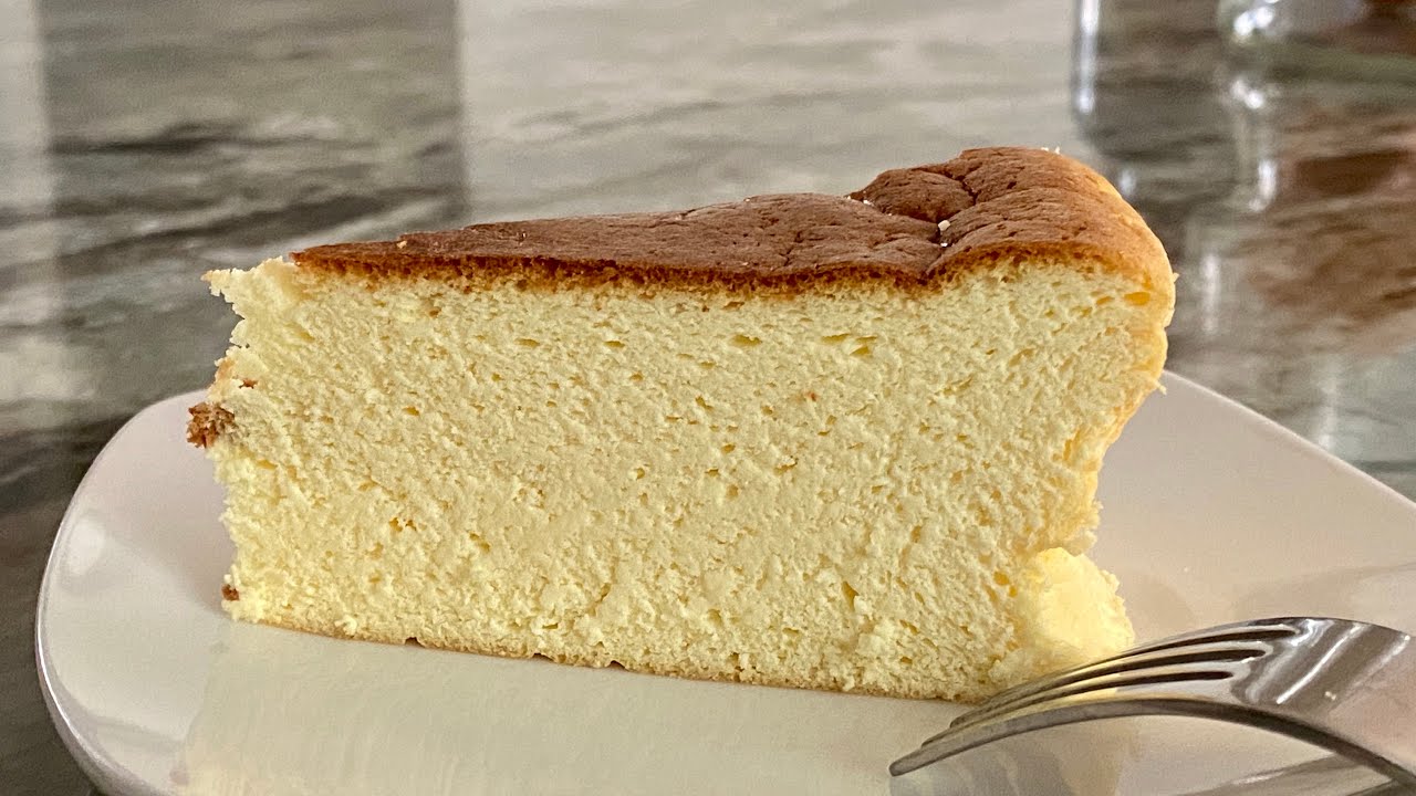How to make easy way Keto Japanese Cheesecake Recipe fluffy and smooth - YouTube