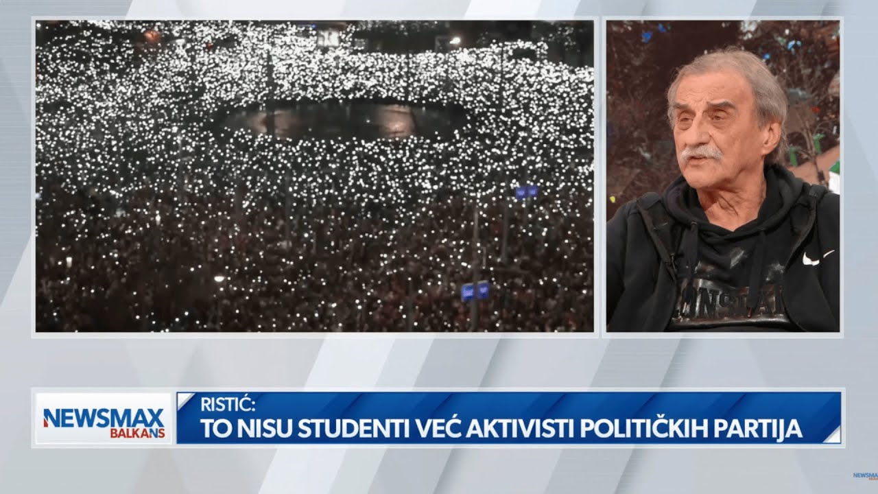 Ljubiša Ristić: Studenti su politički aktivisti koji nemaju svoj, pa zastupaju tuđ program | SINTEZA