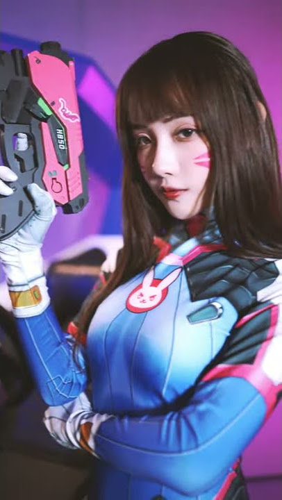 When Figma D. Va from Overwatch Meets Mecha Gaming Workstation from INGREM