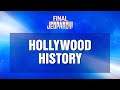 Hollywood History | Final Jeopardy! | JEOPARDY!