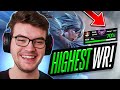 Getting high elo korea with the highest winrate