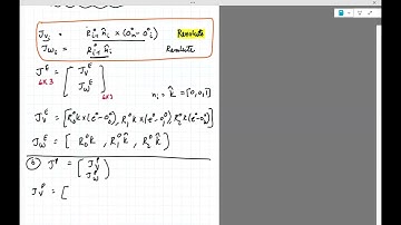 Robotics3D Lec09b: Jacobian calculation for planar 3R manipulator  (Spring 2025)