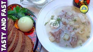 Heerlijke Kool Soep Lui Shchi. Recept Van De Culinaire Boek Van 1892 Tastyfastcookro