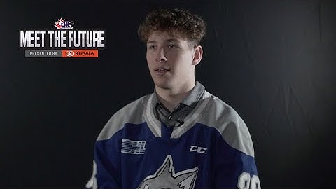 NHL Draft Spotlight: David Goyette (Sudbury Wolves)