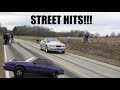 FIRST TIME ON THE STREET!!! Nitrous Mustang is FLYING!!!