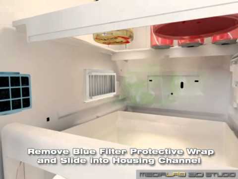 Whirlpool Refrigerator Microban Air Filter