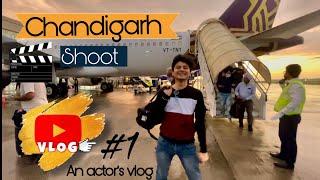 Shoot vlog | Chandigarh | Shubham vyas actor #vlog #shooting #actor