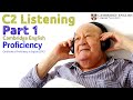 Cambridge Proficiency C2 Listening Exam 👂Part 1