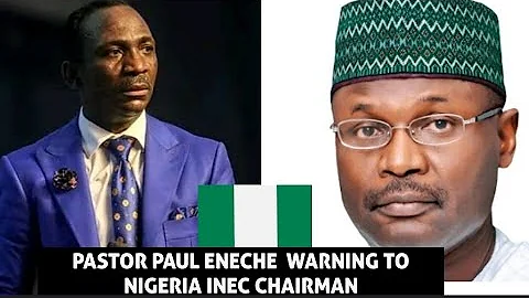 PASTOR PAUL ENENCHE WARNING TO NIGERIA INEC CHAIRMAN😭😭😭 CAUTION