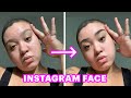 Women Get Photoshopped To Have "Instagram Face"