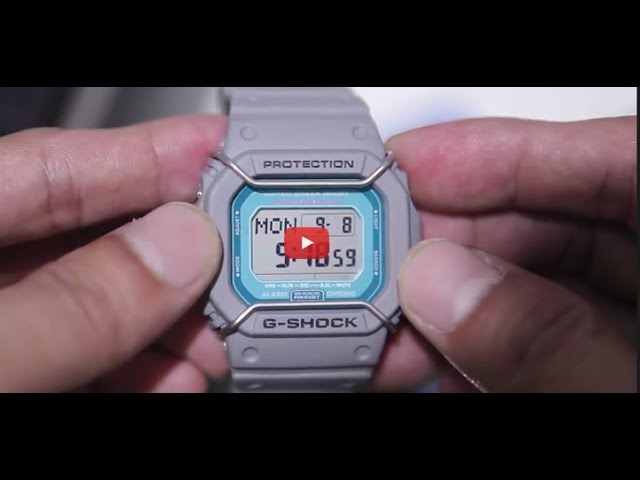 Casio G-Shock DW-D5600P-8JF, DWD5600P-8 - YouTube