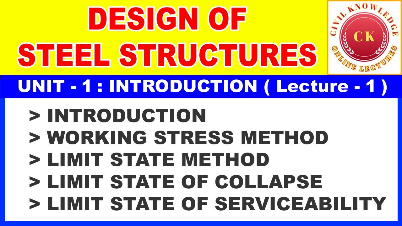 Design Of Steel Structures Introduction Limit State Method difference-between-working-stress-method-limit-state-method-wsm-vs