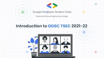 Introduction to GDSC TSEC 2021-22 (LIVE)