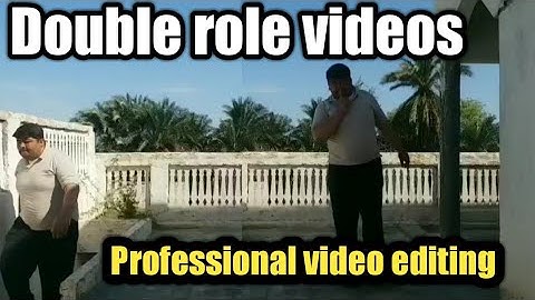 How to make double role video on android/kinemaster/how to edit video@Lanjwani Tech