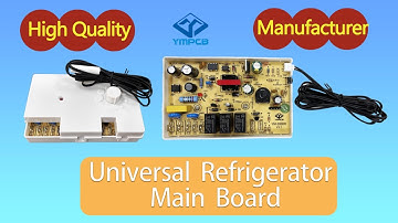 How To Install Refrigerator Universal PCB Board YM2000R. #ym2000r #ympcb #universal #RefrigeratorPCB