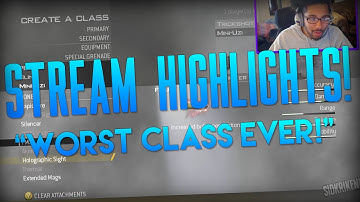 STREAM HIGHLIGHTS - WORST CLASS EVER! (MW2)