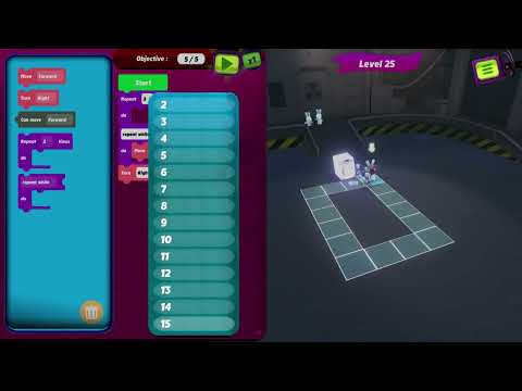 Rabbids Coding (PC) - Level 25