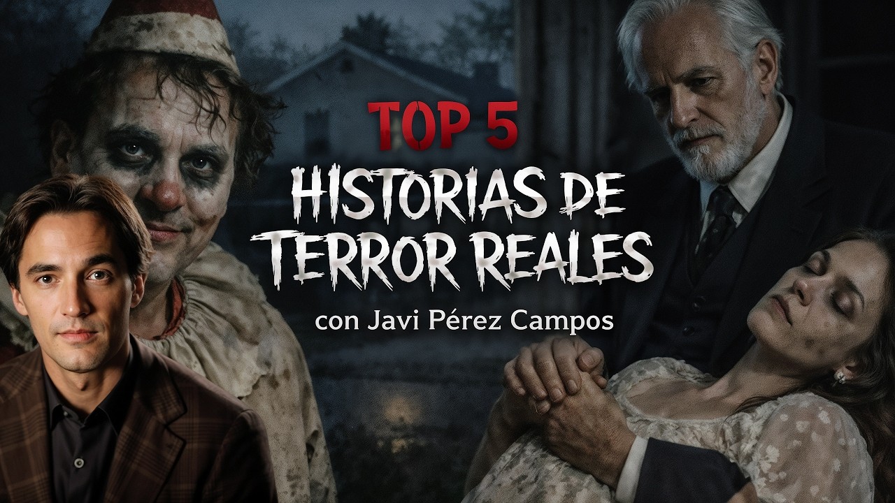 PAYASOS asesinos, POLTERGEIST y la NOVIA CADAVER real, con Javi Pérez Campos