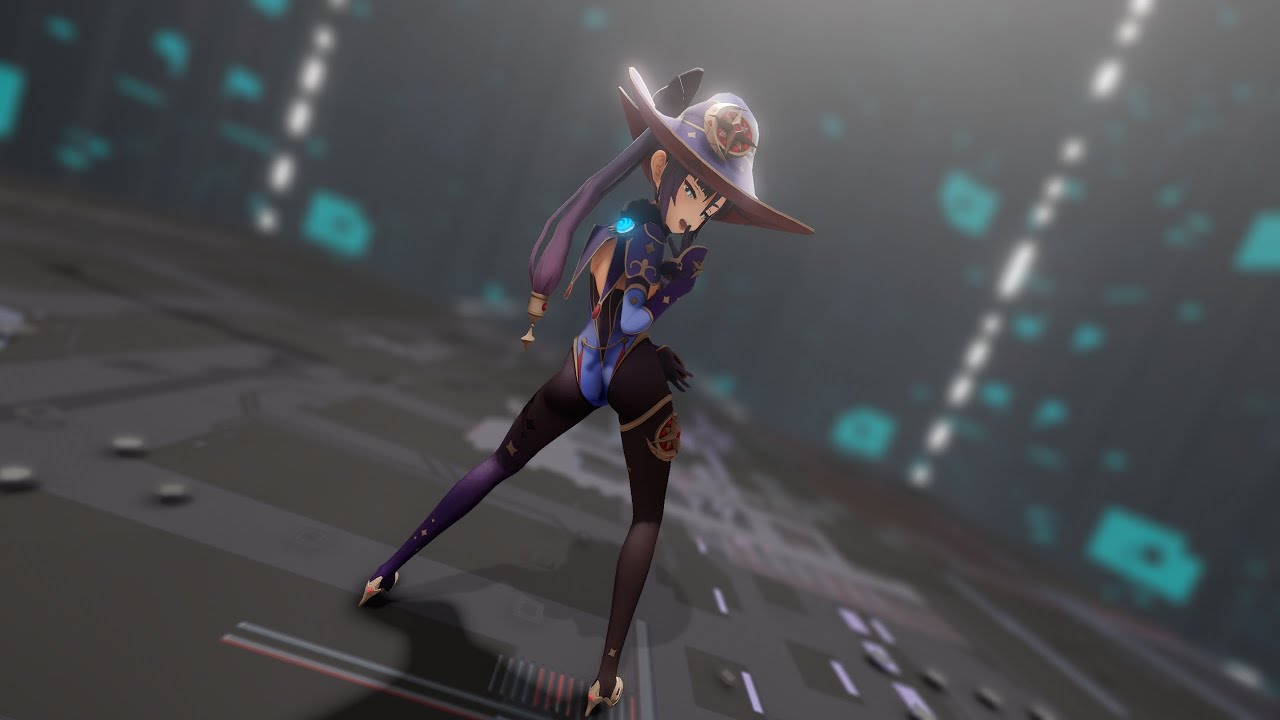 原神/Genshin/MMD】Hit and Run【モナ/Mona】 - YouTube