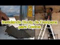 Construyendo Nuestra Casa en Mexico: Instalando  Ducto de Campana de Cocina en el Garage [V-blog172]