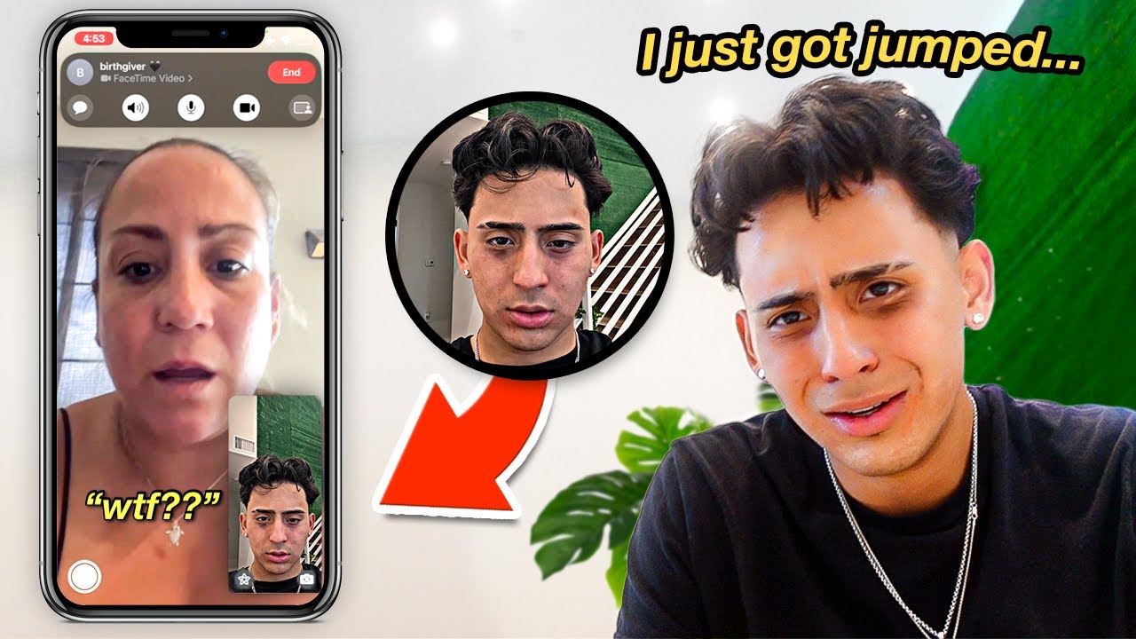 Telling My Hispanic Mom I Got JUMPED..(GONE BAD)