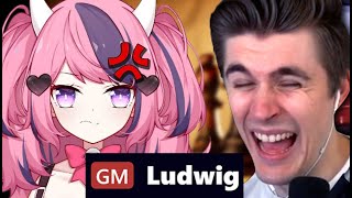 This VTuber Challenged me... she didn't realize my skill